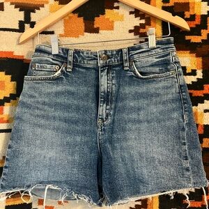 rag & bone Classic Blue Jean Shorts